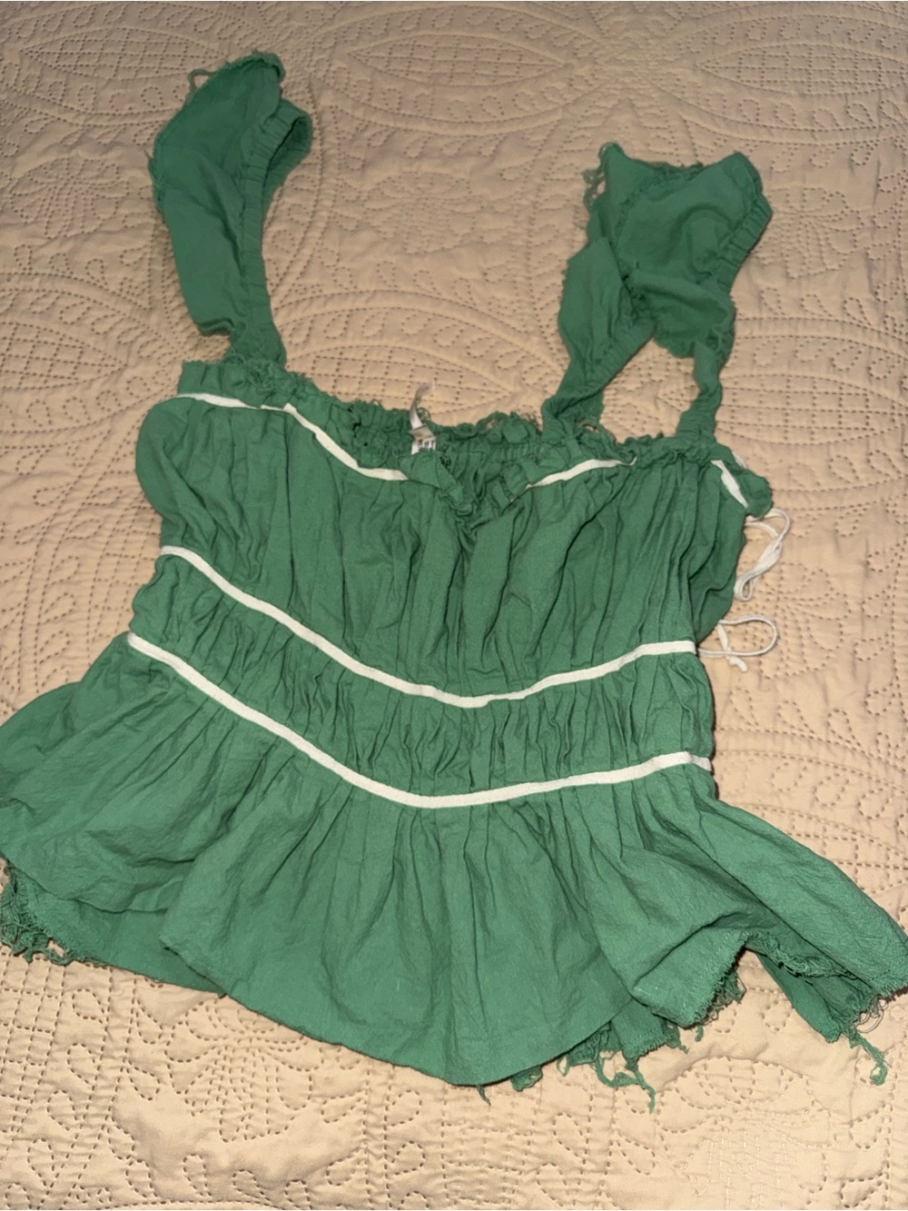 Free People Green Tank